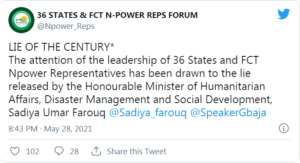 Npower 36 States Reps Slam Buhari’s Minister